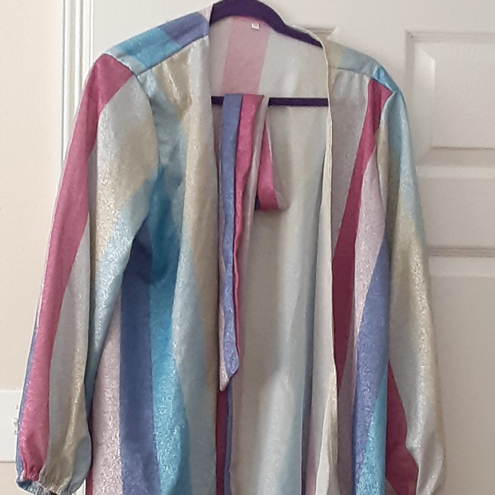 Rainbow shimmer jacket